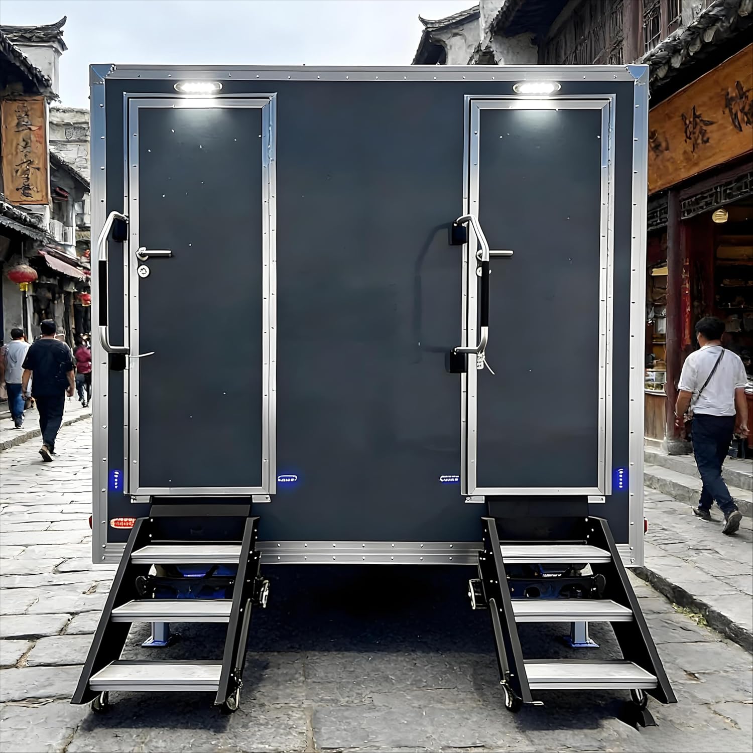 buy commercial portable toilet,container portable restroom worth buying,prefab restroom trailer pros cons,mobile restroom trailer for events,modular public toilet for parks,best outdoor portable restroom with sink unboxing and complete package contents