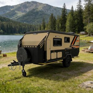 Image 1 of buy compact teardrop travel trailer