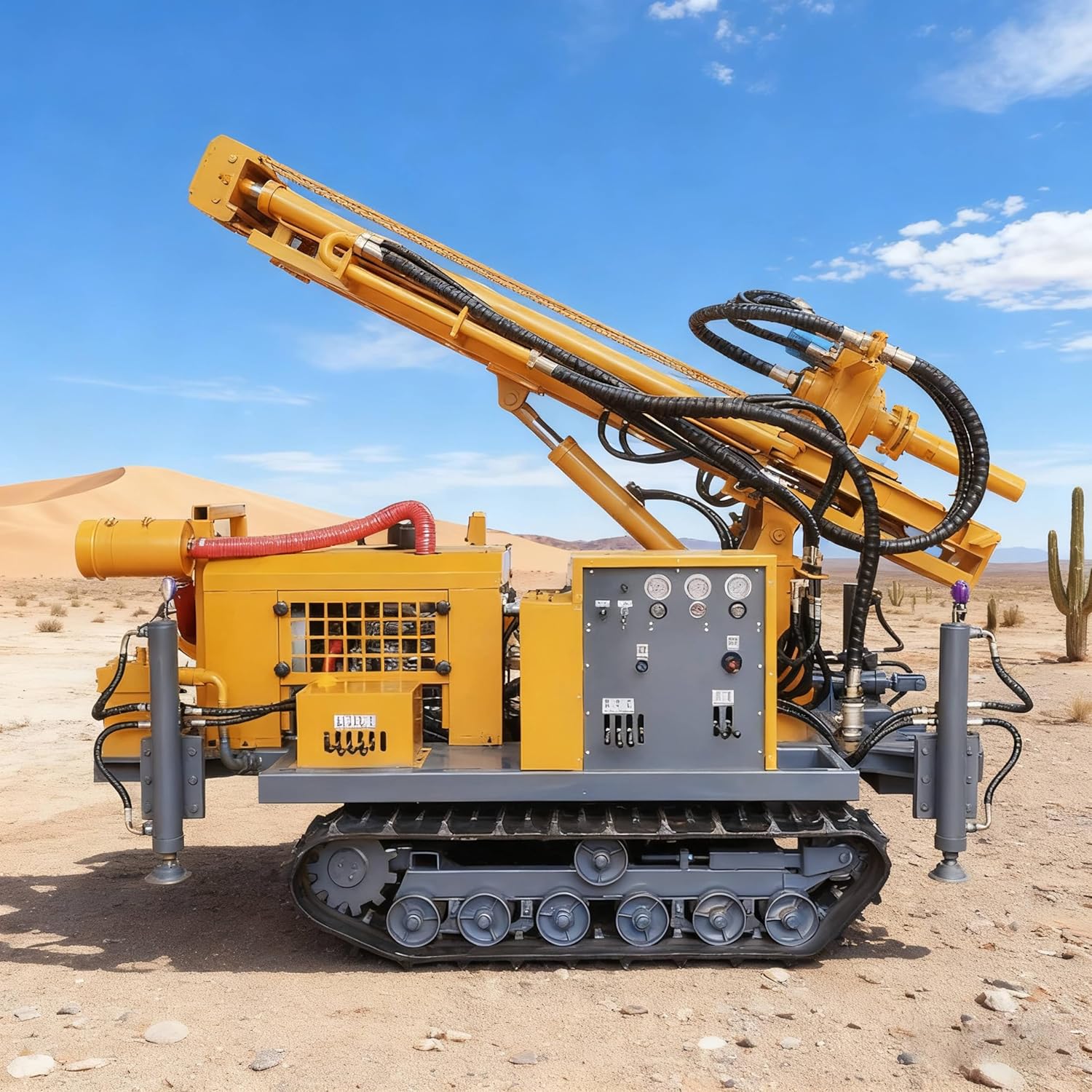buy crawler water well drilling rig,crawler water well drilling rig worth it,best crawler borehole drill,hydraulic water well drilling rig pros cons,crawler drill rig vs alternatives,should I buy a 300m drilling rig - detailed features and technical specifications
