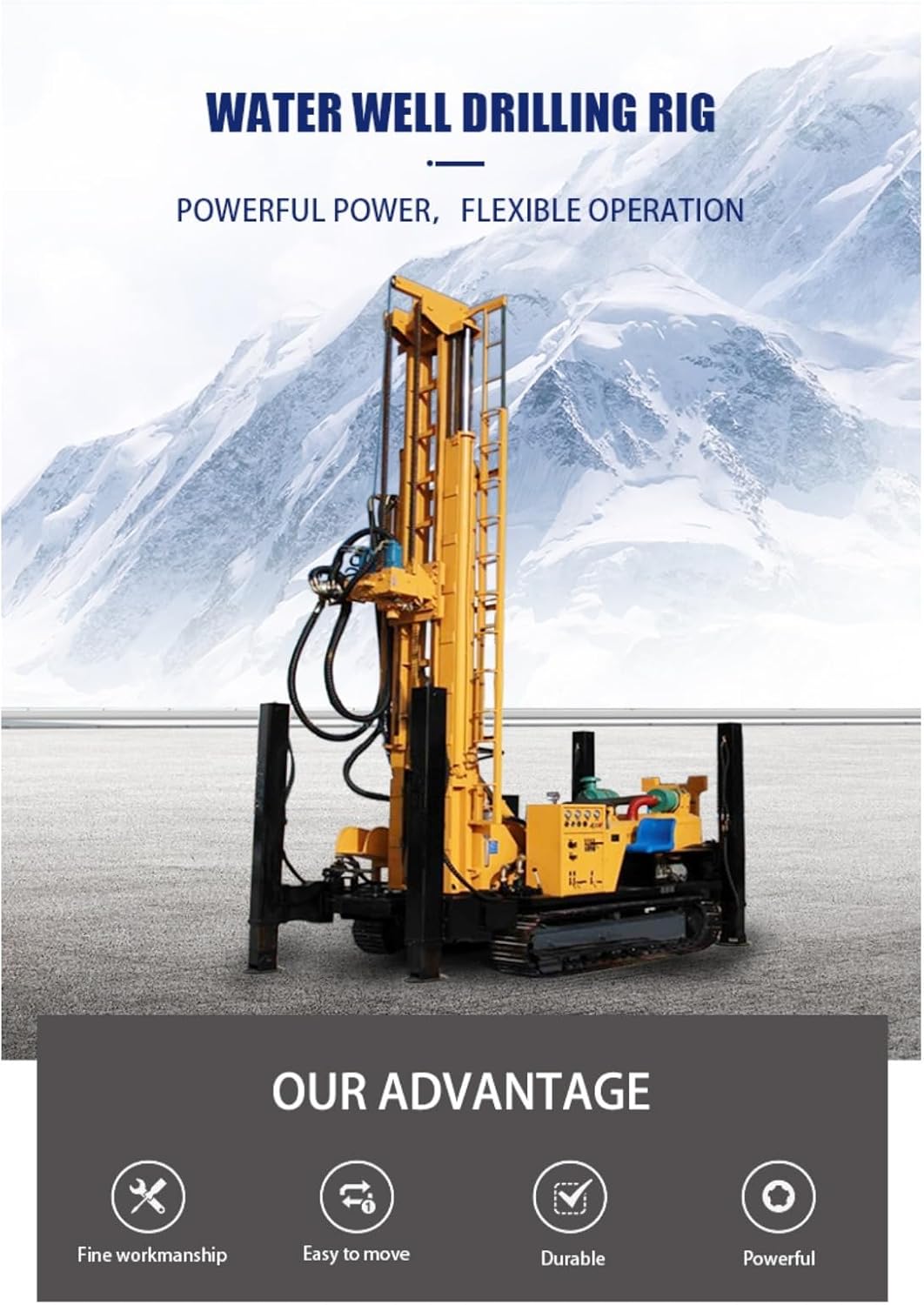 buy crawler water well drilling rig,crawler water well drilling rig worth it,best crawler borehole drill,hydraulic water well drilling rig pros cons,crawler drill rig vs alternatives,should I buy a 300m drilling rig unboxing and complete package contents