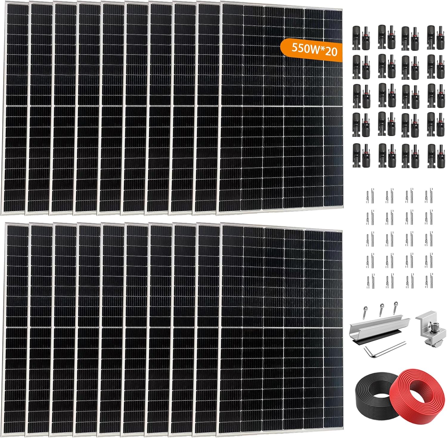 Step-by-step guide for buy dawnice 11kw solar panel kit,dawnice 550w solar panel installation,11kw monocrystalline solar system worth it,550w solar panel kit pros cons,off grid solar panel kit vs alternatives,dawnice solar panel brackets included - complete tutorial