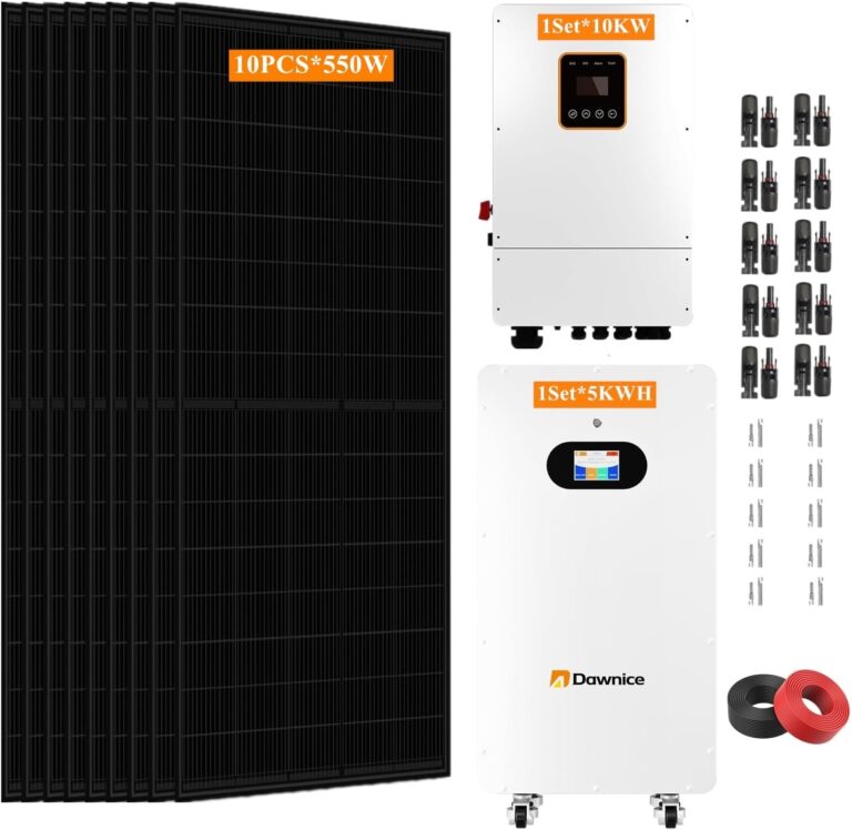 Image 1 of buy dawnice 5kwh hybrid solar system