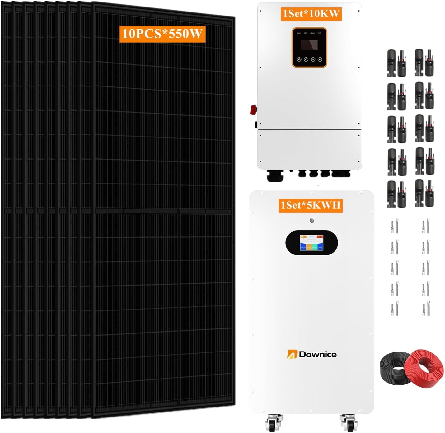 buy dawnice 5kwh hybrid solar system,dawnice hybrid solar system pros cons,5kwh solar kit vs alternatives,dawnice 550w solar panel worth it,best 5kwh solar system for home,should i buy dawnice hybrid solar kit - detailed features and technical specifications