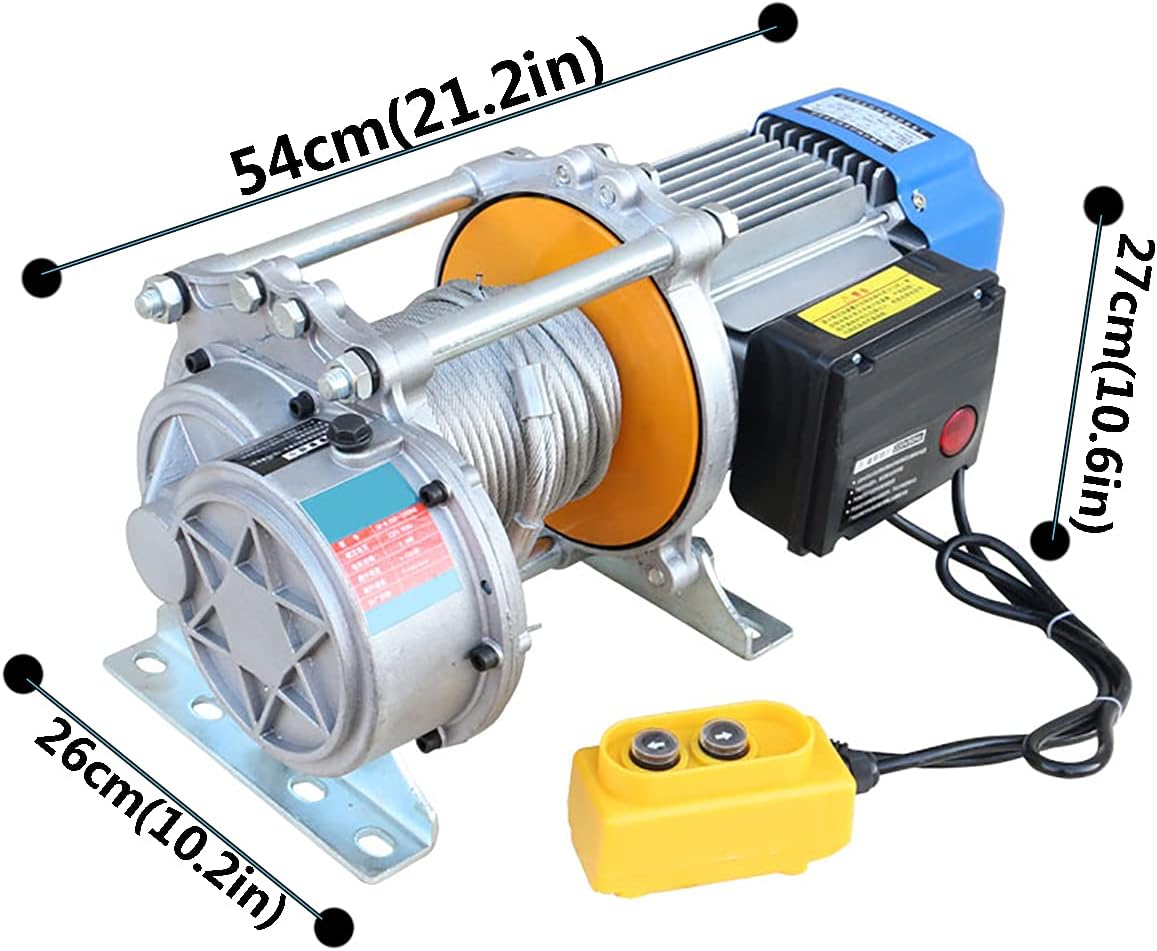 buy electric winch 2000w,should I buy electric hoist 1000kg,electric winch 220v pros cons,best electric winch for vertical lifting,electric winch 30 meter cable worth buying,electric hoist vs winch comparison unboxing and complete package contents