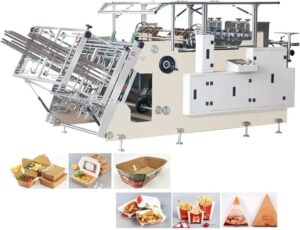 Image 1 of buy hamburger box forming machine