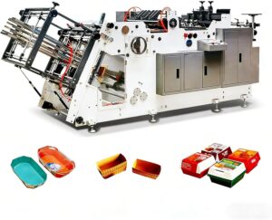 Image 1 of buy hamburger box forming machine