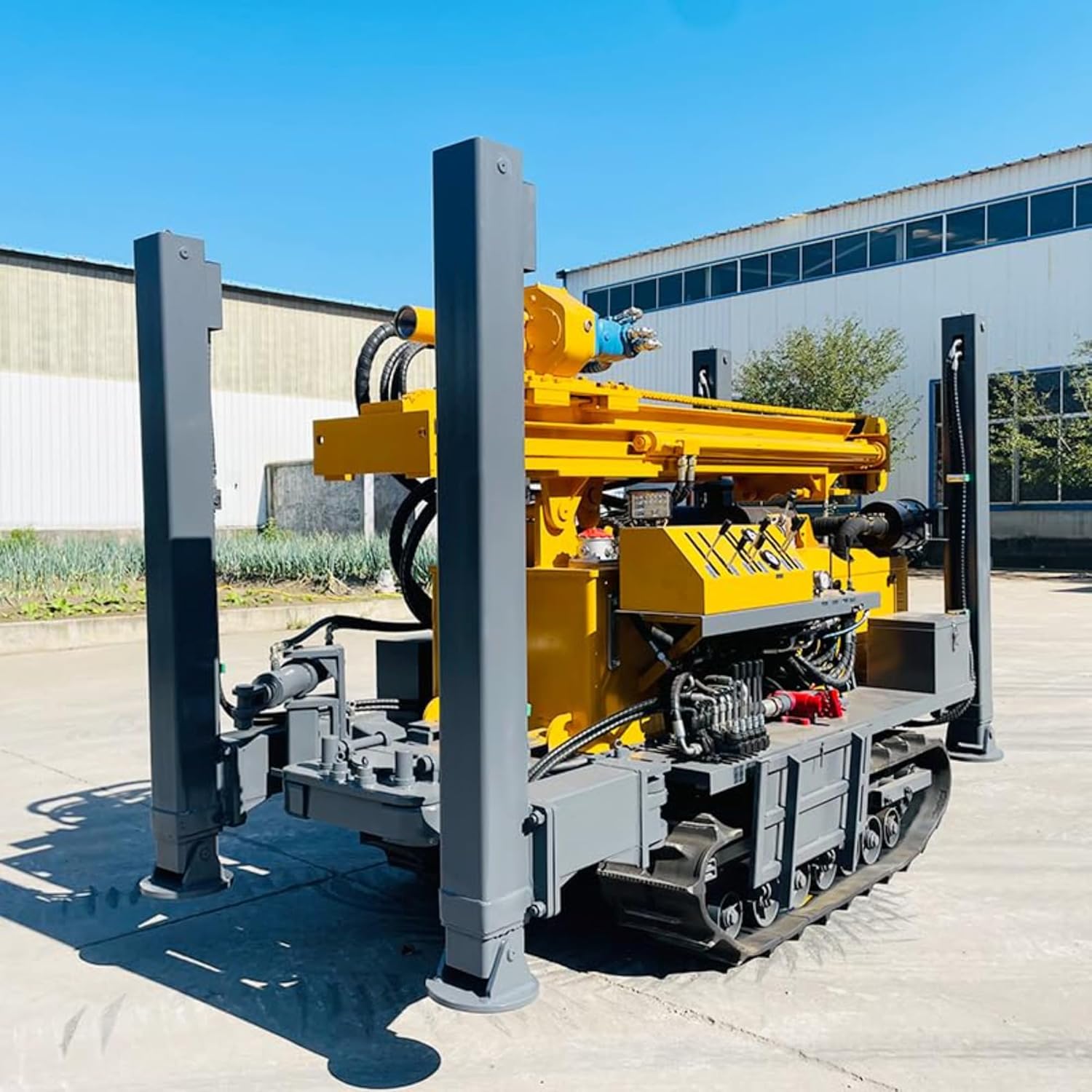 buy hydraulic water well drilling rig,hydraulic drilling rig pros cons,water well drilling equipment worth buying,best hydraulic borehole drilling machine,should I buy a mobile drilling rig,hydraulic vs mechanical drilling rig unboxing and complete package contents