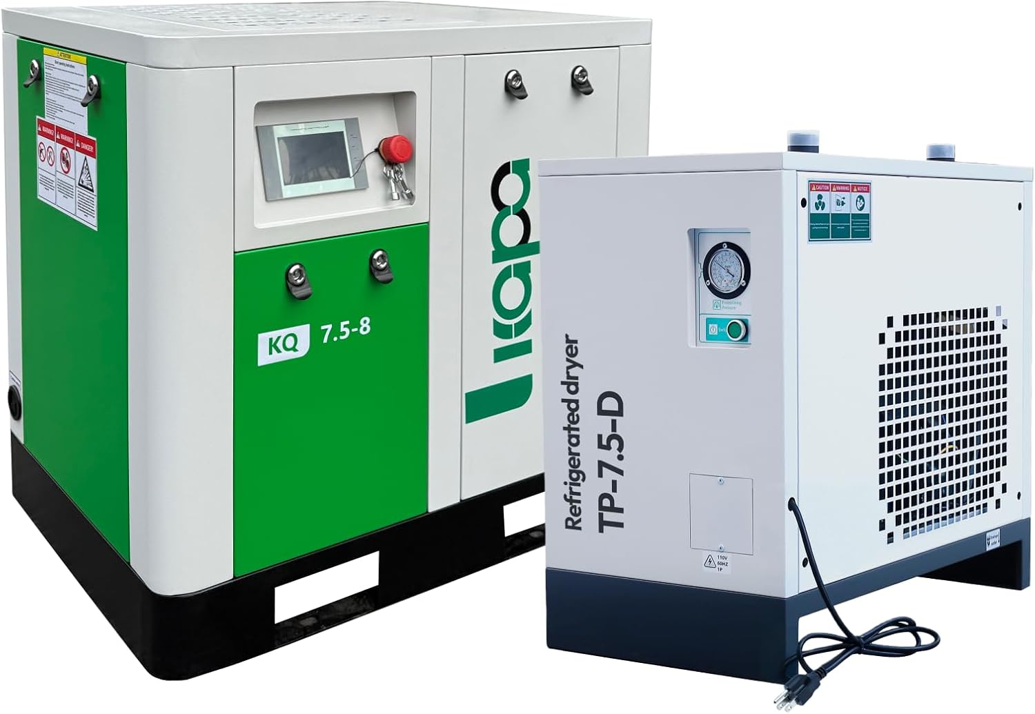 buy kapa 10hp rotary screw air compressor,kapa 10hp screw air compressor pros cons,should i buy kapa industrial air compressor,kapa screw compressor vs piston,best 10hp screw air compressor for auto repair,kapa 7.5kw rotary screw compressor worth buying - detailed features and technical specifications