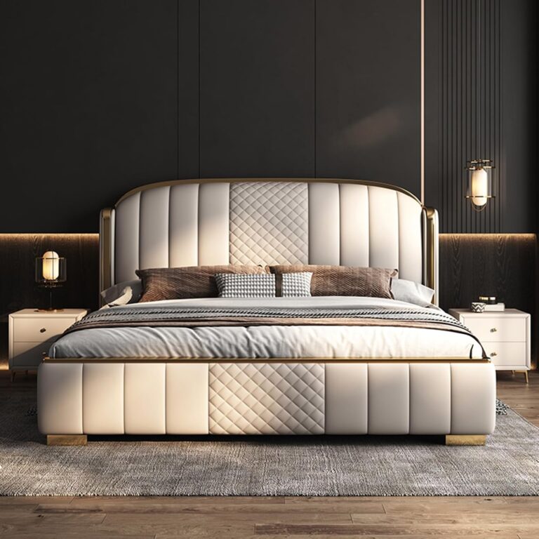 Buy King Size Leather Platform Bed: Honest Pros & Cons Analysis 21 Image 1 of buy king size leather platform bed