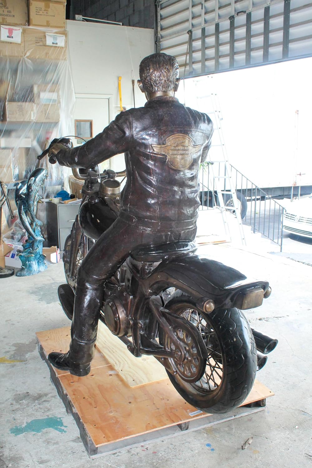 buy life-size bronze motorcycle statue,life-size bronze statue worth buying,bronze motorcycle sculpture pros cons,NIFAO bronze statue honest assessment,best life-size motorcycle art,bronze rider statue vs alternatives performance testing and real-world results