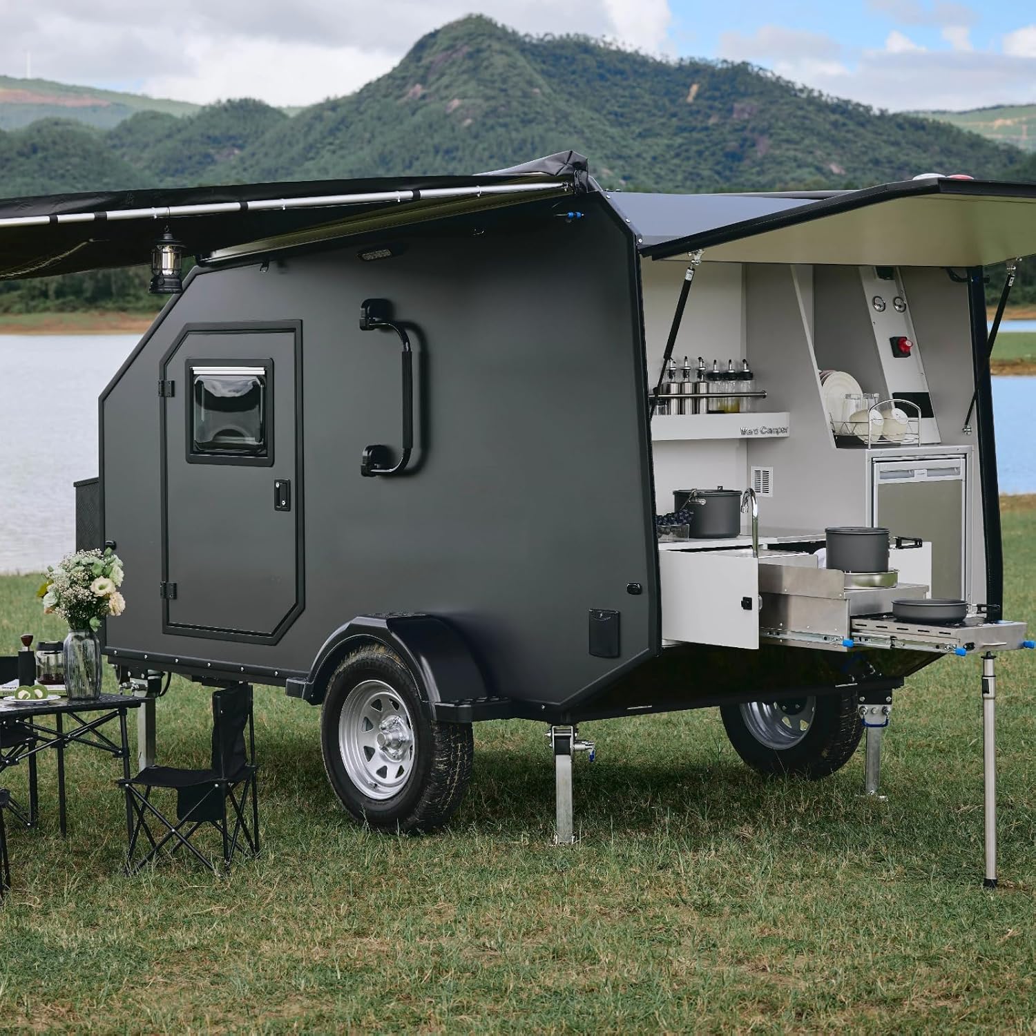 buy lightweight fiberglass travel trailer,best teardrop camper for overlanding,should I buy a teardrop camper,lightweight off-road camper pros cons,fiberglass travel trailer vs aluminum,compact camping trailer worth buying - detailed features and technical specifications
