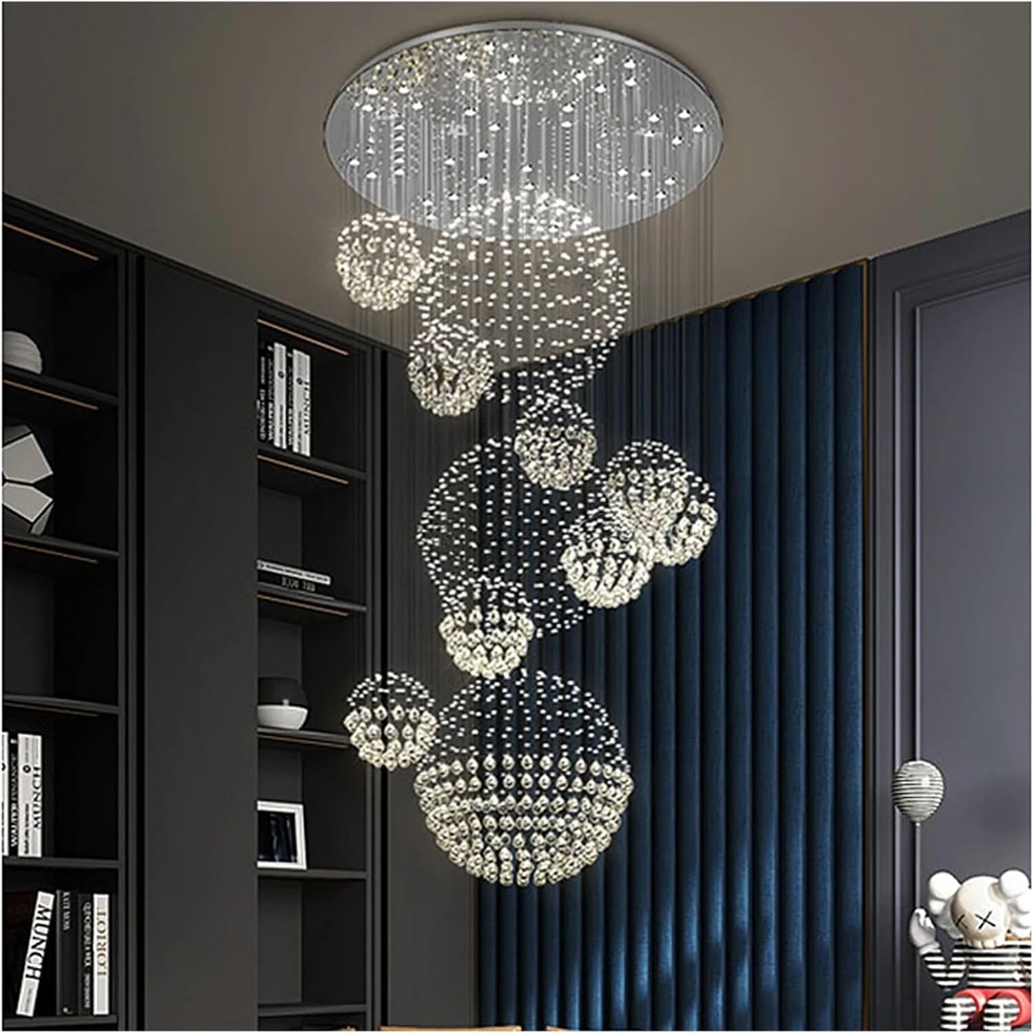 Step-by-step guide for buy luxury duplex crystal chandelier,luxury duplex chandelier worth buying,best modern minimalist villa lighting,crystal chandelier pros and cons,duplex stairwell lighting options,should I buy a duplex crystal chandelier - complete tutorial
