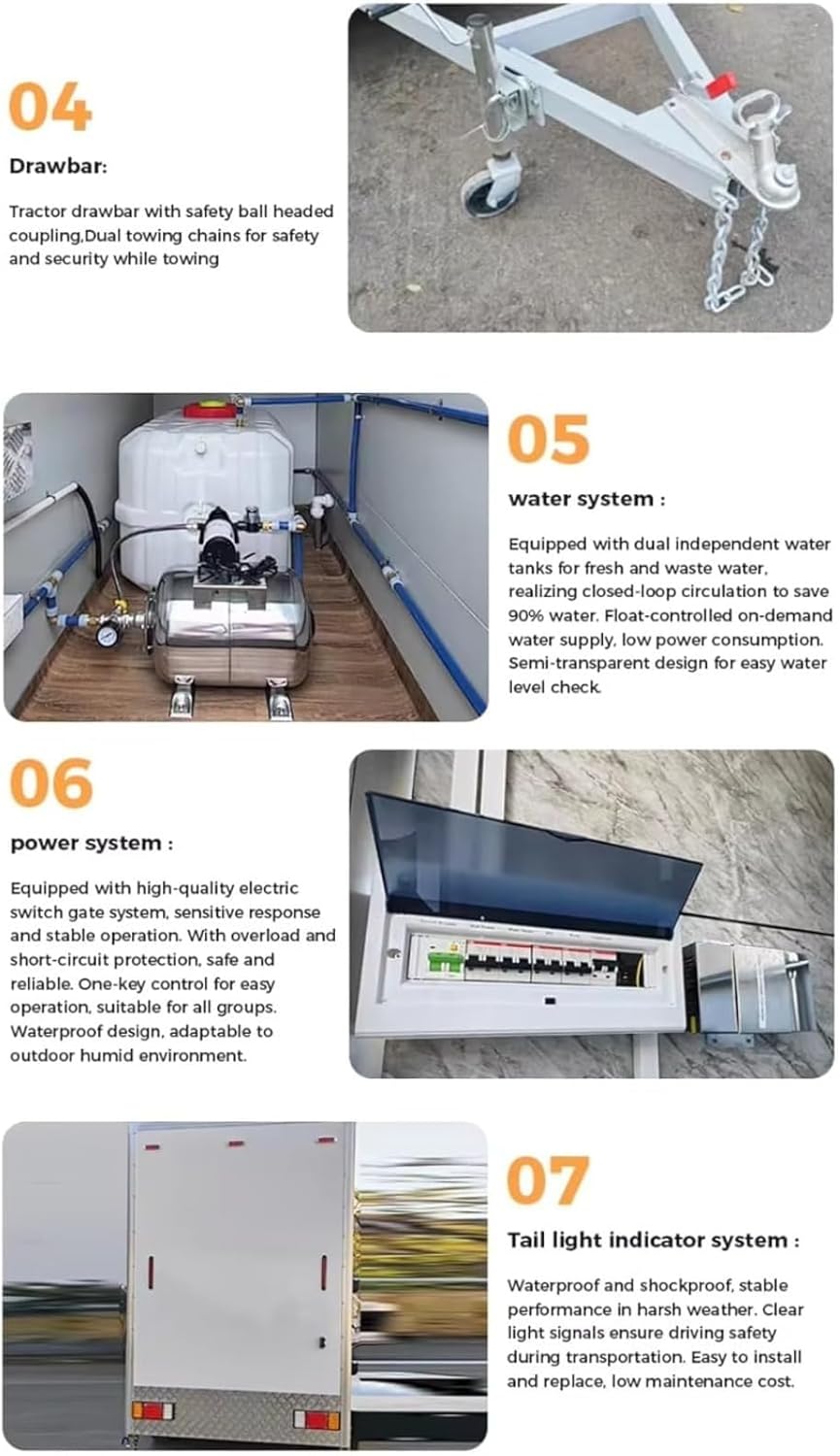 buy luxury portable restroom trailer,should I buy a mobile restroom trailer,luxury portable bathroom vs regular porta potty,best portable toilet trailer for campsite,commercial restroom trailer pros cons,mobile shower toilet trailer worth buying performance testing and real-world results