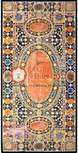 Image 1 of buy marble inlay dining table