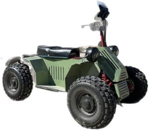 Image 1 of buy military green electric ATV
