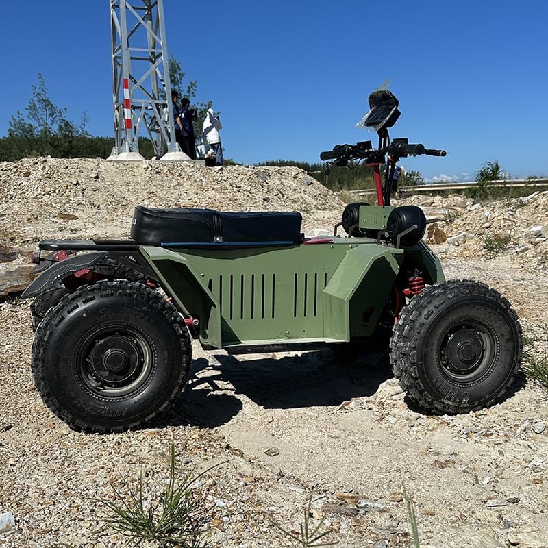 buy military green electric ATV,best electric ATV for off-road,72V electric ATV pros cons,should I buy a high power ATV,electric ATV vs gas ATV,electric all-terrain vehicle worth buying performance testing and real-world results