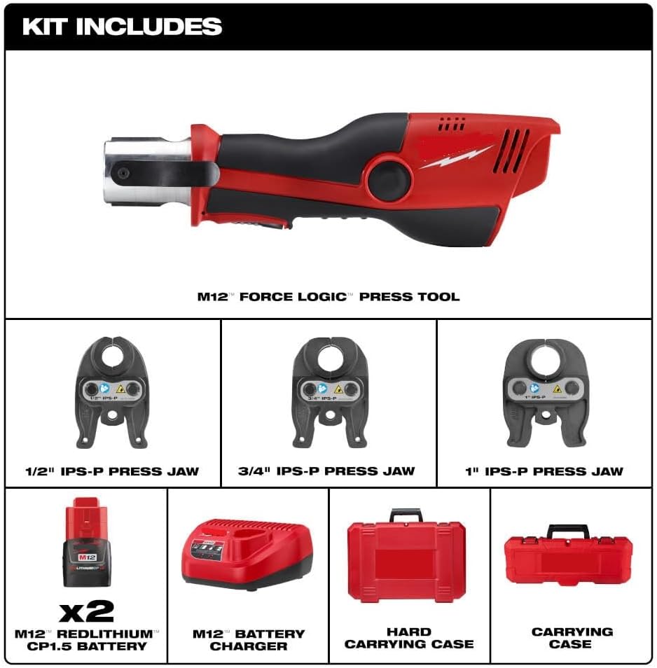 buy milwaukee m12 force logic press tool,best cordless press tool for plumbing,milwaukee m12 press tool pros cons,should i buy m12 press tool,m12 force logic press tool vs rigid,milwaukee m12 press tool worth buying