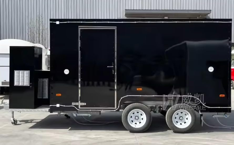 buy mobile concession trailer,mobile food trailer worth it,best concession trailer for street food,dual axle food trailer pros cons,should I buy a mobile food trailer,13ft concession trailer vs alternatives unboxing and complete package contents