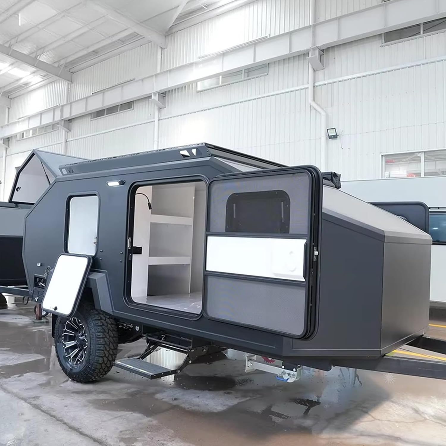 buy off road camping trailer with kitchen,off road caravan with kitchen worth buying,hard floor camping trailer pros cons,best travel trailer for bush camping,drop down kitchen camper vs alternatives,should I buy a family off road caravan unboxing and complete package contents