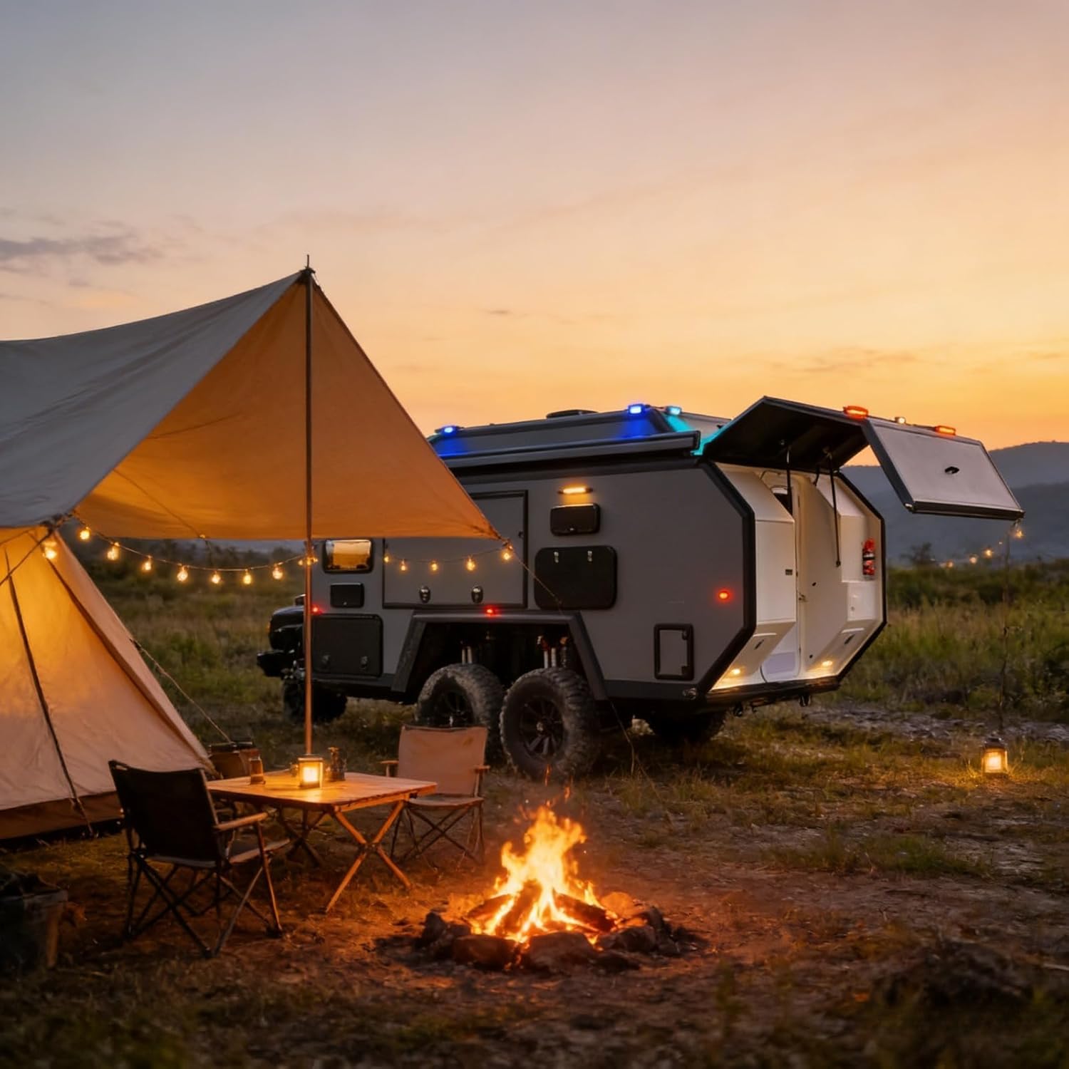 buy off road expandable caravan,off road expandable caravan pros cons,best expandable travel trailer for off road,should I buy an expandable camper trailer,expandable caravan vs traditional travel trailer,off road pop up camper worth buying unboxing and complete package contents