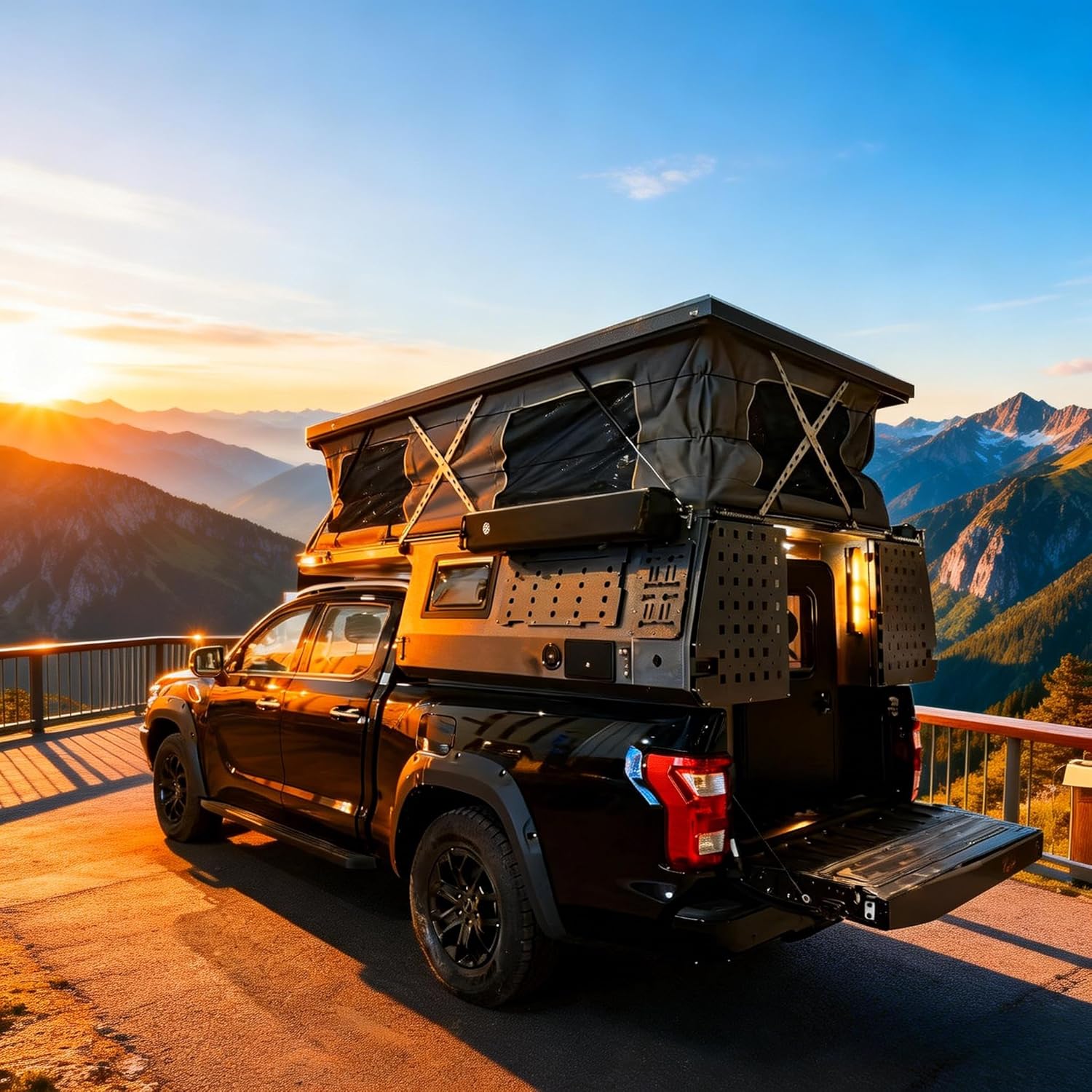 buy off road truck camper,best expedition truck camper,off road pop up camper pros cons,4 season hard shell camper worth it,expedition grade camper vs standard,overland camper with reinforced chassis - detailed features and technical specifications