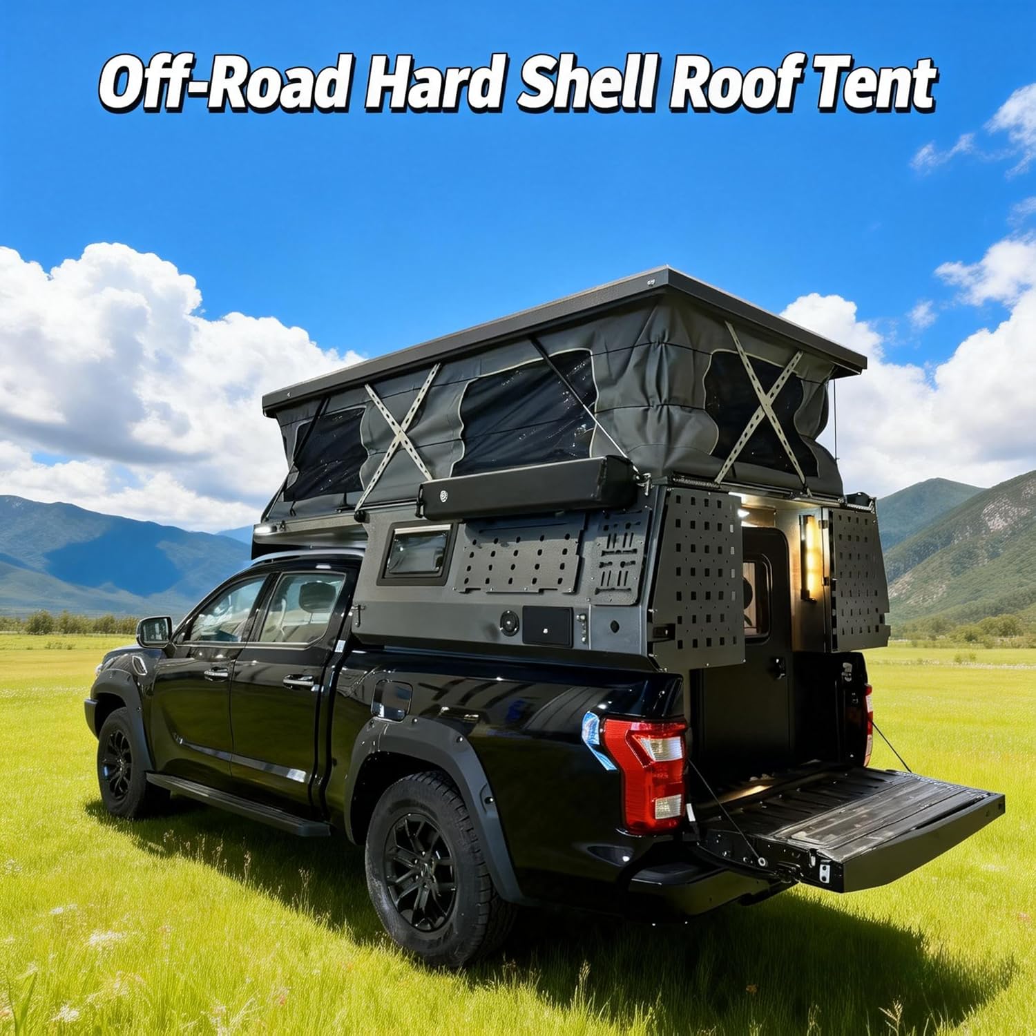 buy off road truck camper,best expedition truck camper,off road pop up camper pros cons,4 season hard shell camper worth it,expedition grade camper vs standard,overland camper with reinforced chassis unboxing and complete package contents