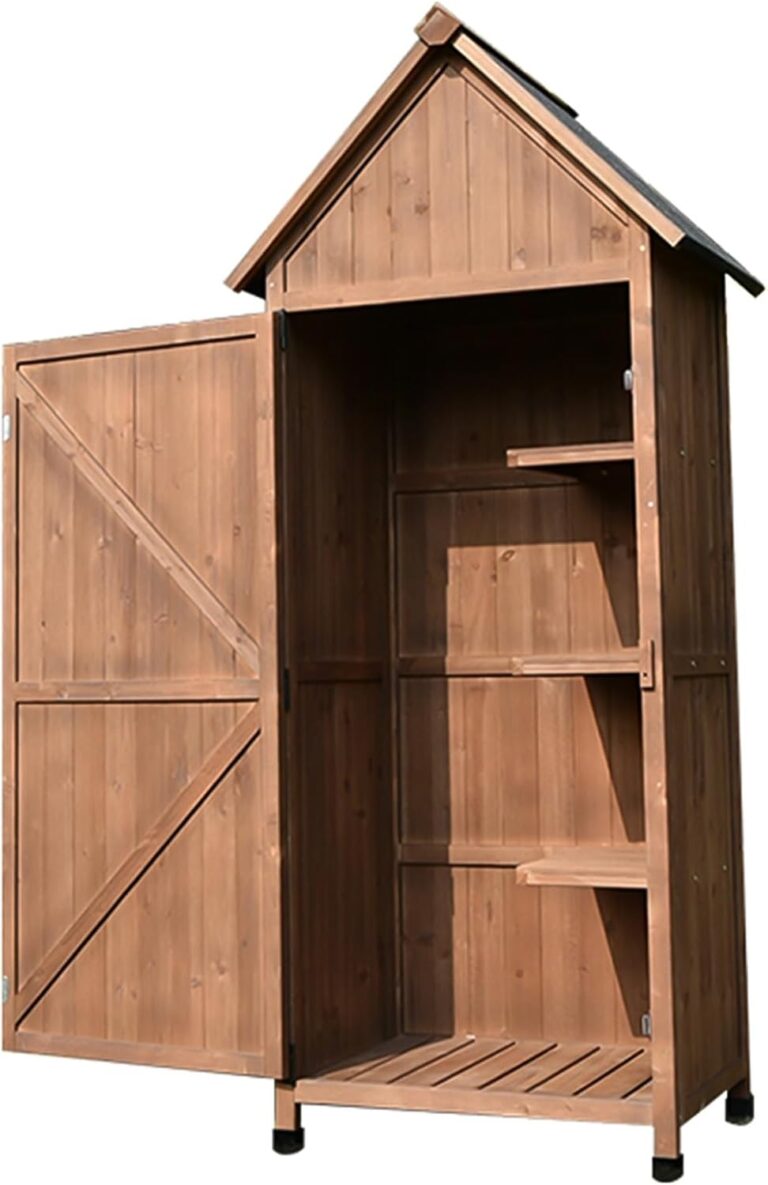 Image 1 of buy outdoor wooden storage cabinet