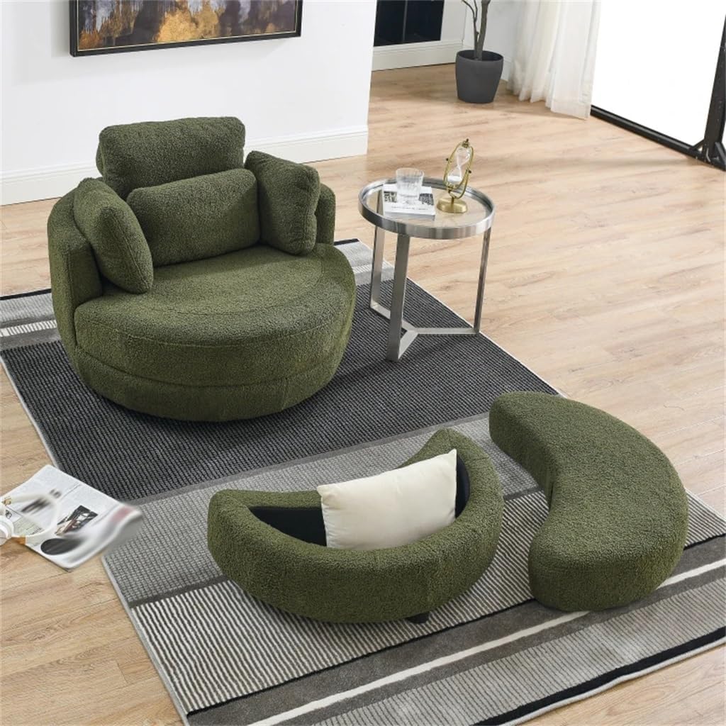 buy oversized swivel chair with ottoman,oversized swivel chair worth buying,best swivel barrel chair,swivel chair with storage ottoman pros cons,should I buy a round swivel chair,oversized accent chair vs loveseat unboxing and complete package contents