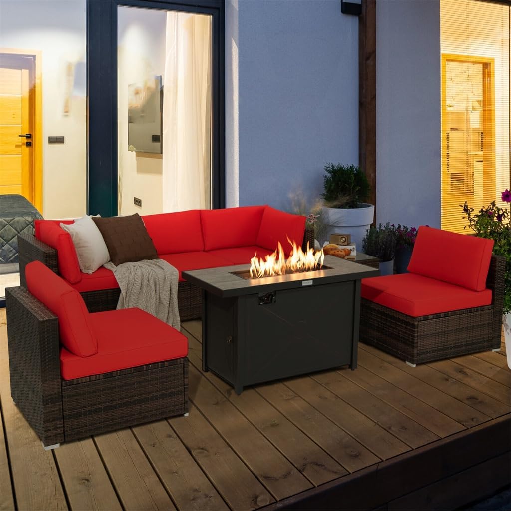 Step-by-step guide for buy patio rattan sofa fire table set,patio sofa set with fire pit worth buying,rattan fire pit set pros and cons,best 7-piece outdoor sofa fire table,should I buy a rattan fire pit sofa set,patio furniture with fire table vs alternatives - complete tutorial