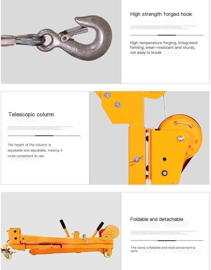 buy portable mobile foldable crane,best small hand crank crane,household lifting machine pros cons,portable foldable crane vs alternatives,should I buy a mobile crane,500kg hand crank electric crane worth buying unboxing and complete package contents