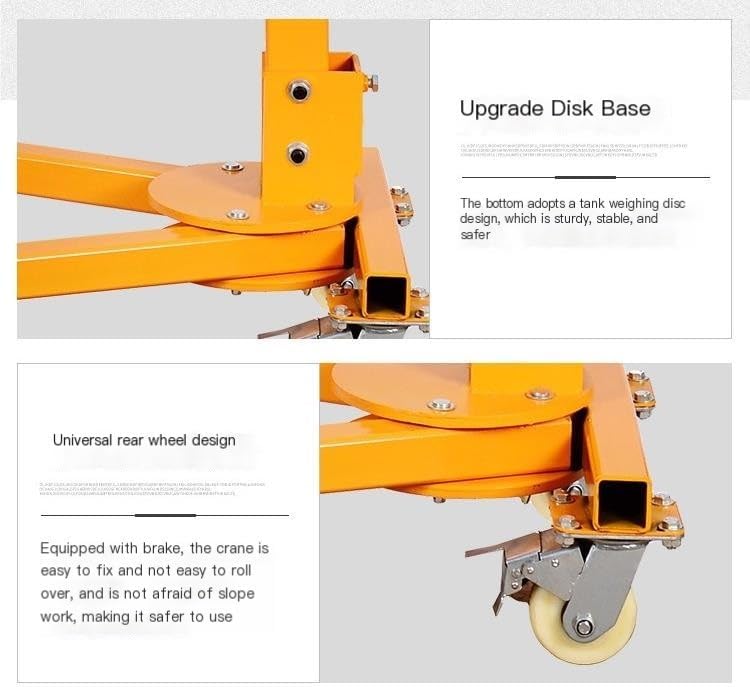 buy portable mobile foldable crane,best small hand crank crane,household lifting machine pros cons,portable foldable crane vs alternatives,should I buy a mobile crane,500kg hand crank electric crane worth buying performance testing and real-world results