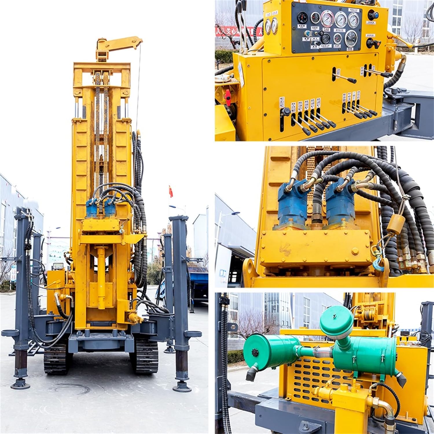 buy small borehole drilling rig,small borehole drilling rig worth it,best portable water well machine,small borehole drilling rig pros cons,portable crawler drill vs alternatives,should I buy a mobile ground drilling rig unboxing and complete package contents