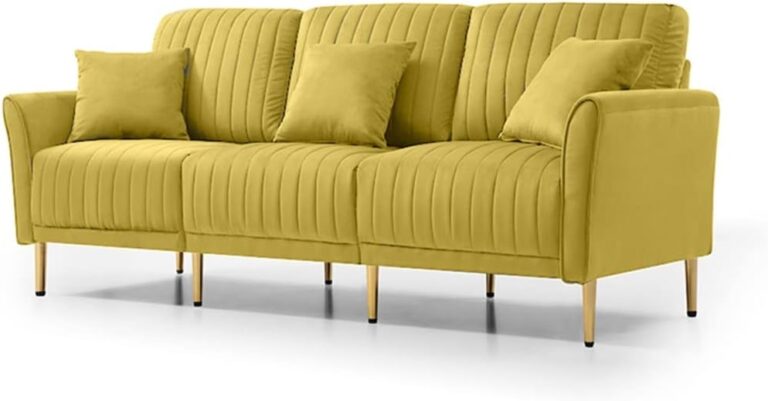 Buy Velvet Channel Tufted Sofa: Honest Pros & Cons Analysis 41 Image 1 of buy velvet channel tufted sofa