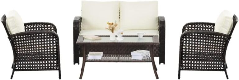 Image 1 of buy wicker patio furniture set