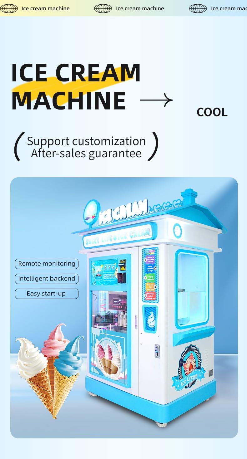 commercial ice cream vending machine worth buying,should I buy an ice cream vending machine,commercial ice cream machine pros cons,best automatic ice cream dispenser,ice cream vending machine vs alternatives,self-service ice cream machine worth it unboxing and complete package contents