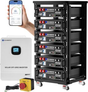 Image 1 of eco worthy 10000w home power station