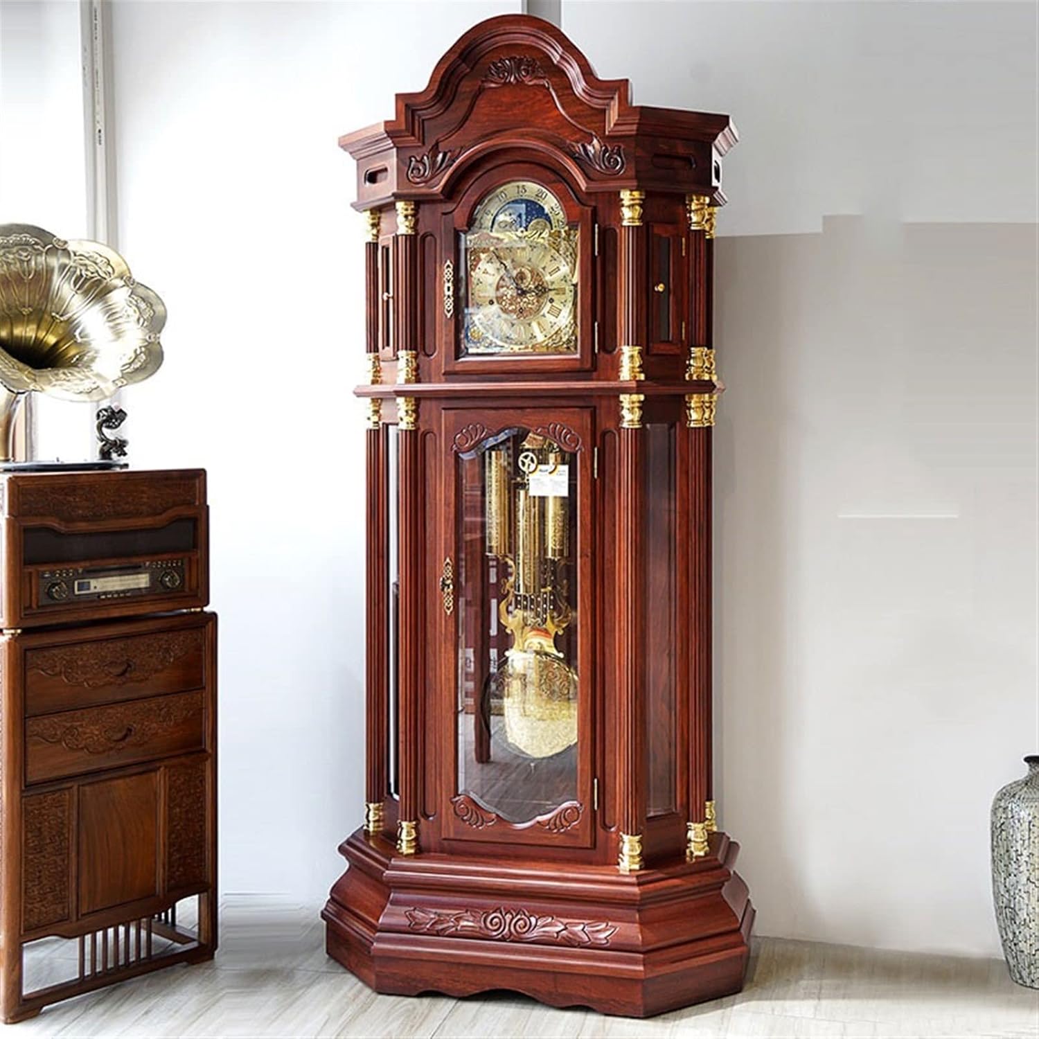 grandfather floor clock worth buying,should I buy a grandfather clock,grandfather clock pros and cons,best floor standing clock,XJOYSL7921 clock honest,grandfather clock vs wall clock performance testing and real-world results