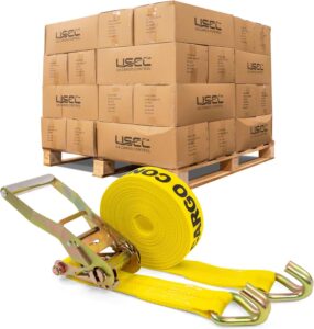 Image 1 of heavy duty ratchet straps 2 inch x 30 foot