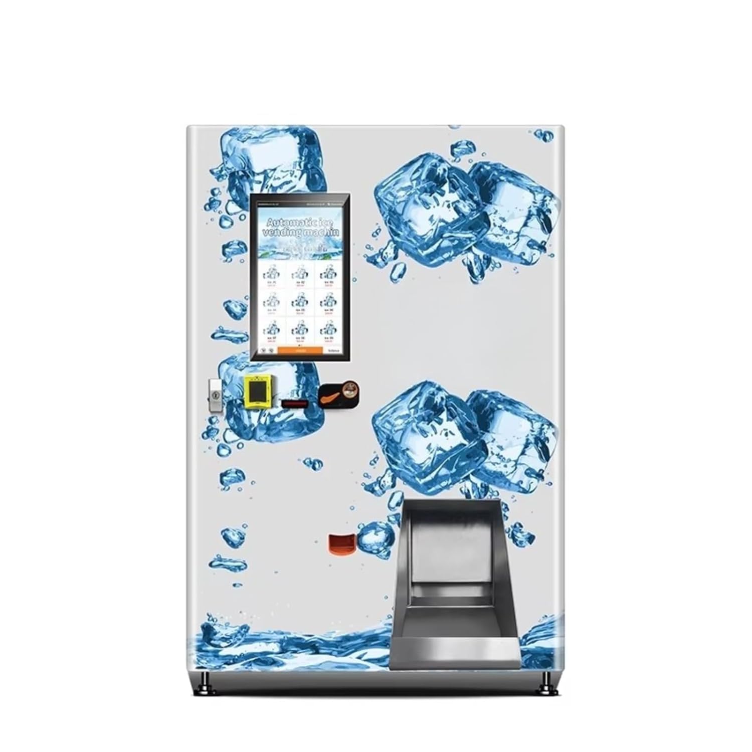 industrial ice vending machine worth it,should I buy an industrial ice vending machine,industrial ice vending machine pros cons,best commercial ice vending machine,automatic ice vending machine cost,ice vending machine for business unboxing and complete package contents