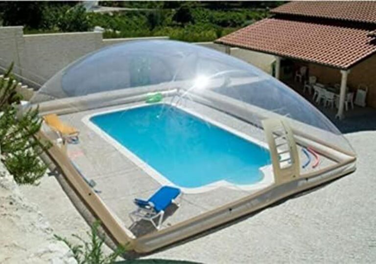 Image 1 of inflatable pool dome tent worth it