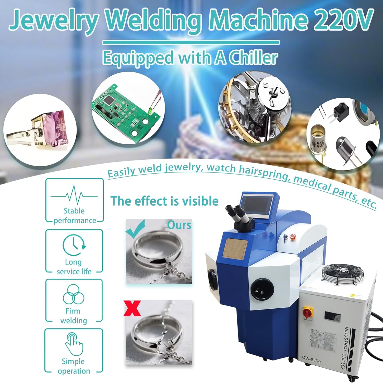 jewelry welding machine with chiller,buy jewelry spot welder,watch repair welding machine,industrial jewelry welder pros cons,best laser welder for jewelry,jewelry welding machine features unboxing and complete package contents