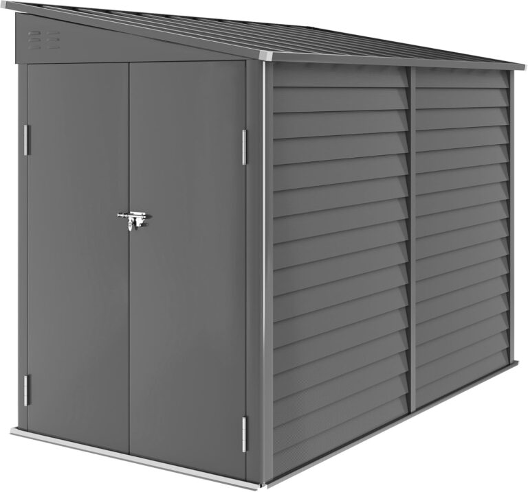 Image 1 of lean-to metal shed worth buying