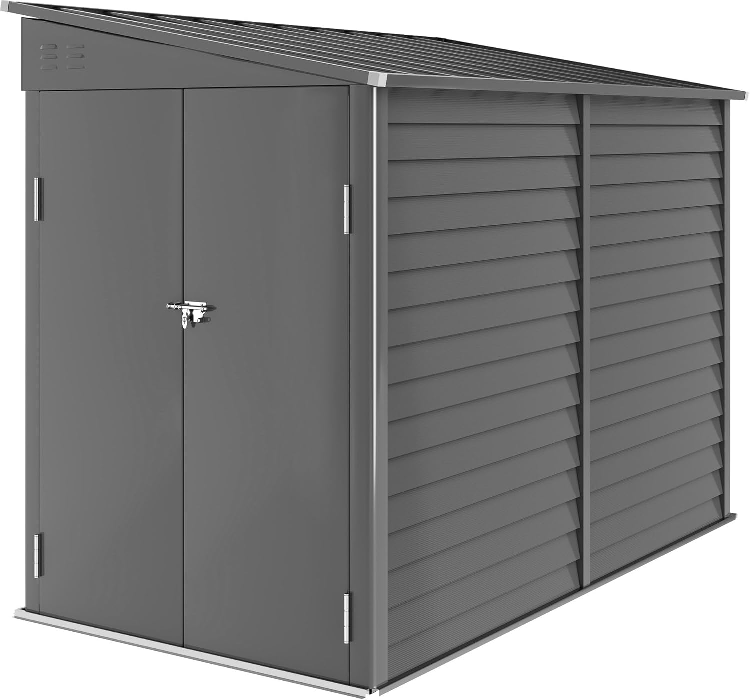 lean-to metal shed worth buying,should I buy a lean-to metal shed,lean-to metal shed pros cons,best lean-to metal storage building,lean-to shed vs freestanding shed,LMJITDS metal shed honest - detailed features and technical specifications