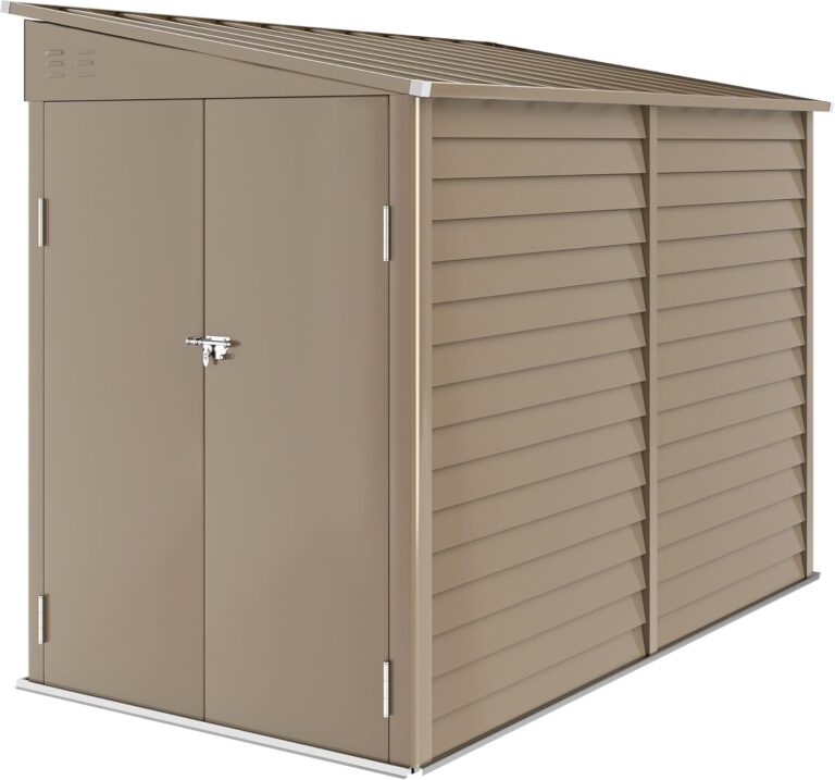 Image 1 of lean-to metal storage shed worth buying