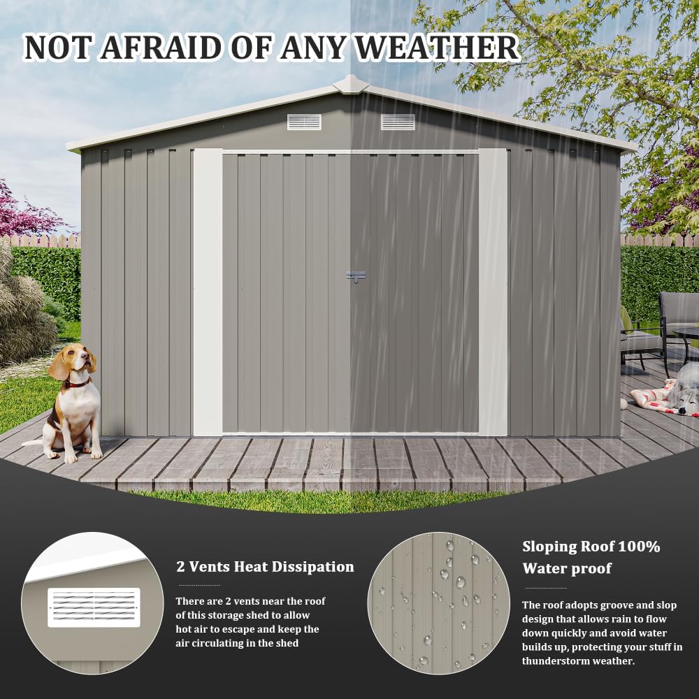 Step-by-step guide for metal storage shed worth buying,should I buy a metal shed,metal shed pros and cons,best metal storage shed,CallMeGo shed honest opinion,metal shed vs wood shed - complete tutorial