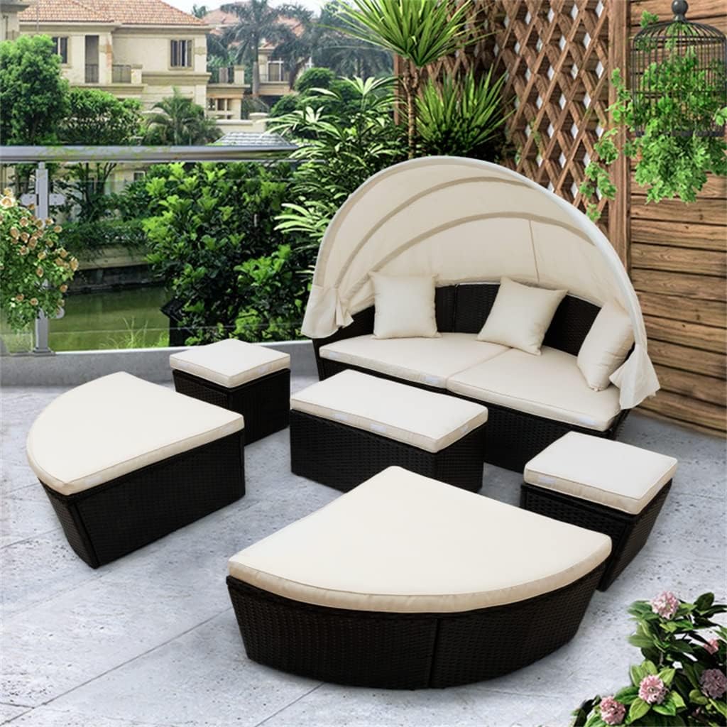 rattan daybed with canopy worth it,should I buy a rattan daybed,rattan daybed pros cons,best outdoor daybed with canopy,rattan daybed vs alternatives,rattan sunbed worth buying performance testing and real-world results