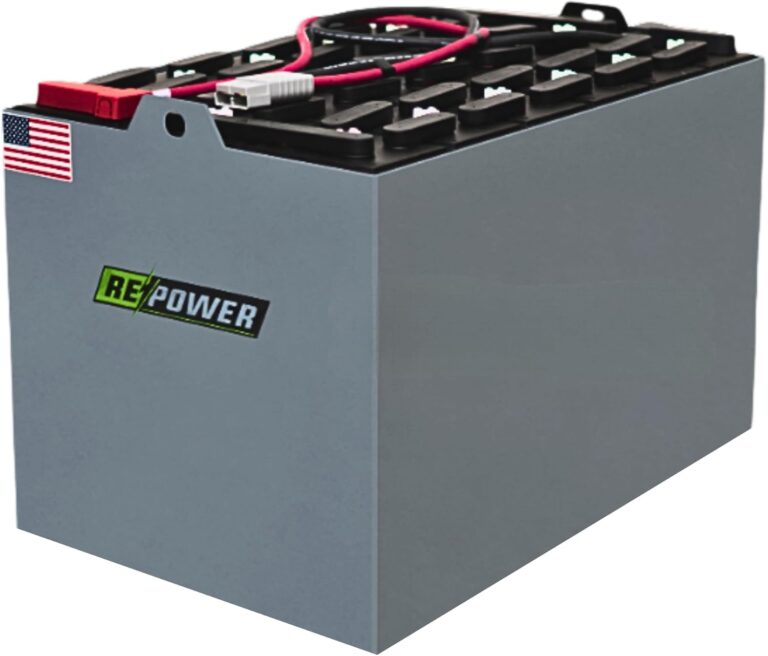 Image 1 of reconditioned 36v forklift battery