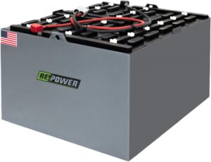 Image 1 of reconditioned 36v forklift battery