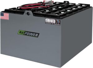 Image 1 of reconditioned 48 volt forklift battery