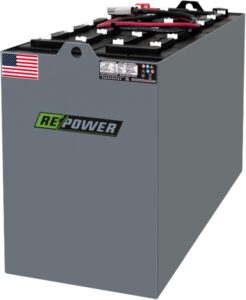 Image 1 of reconditioned 48v forklift battery